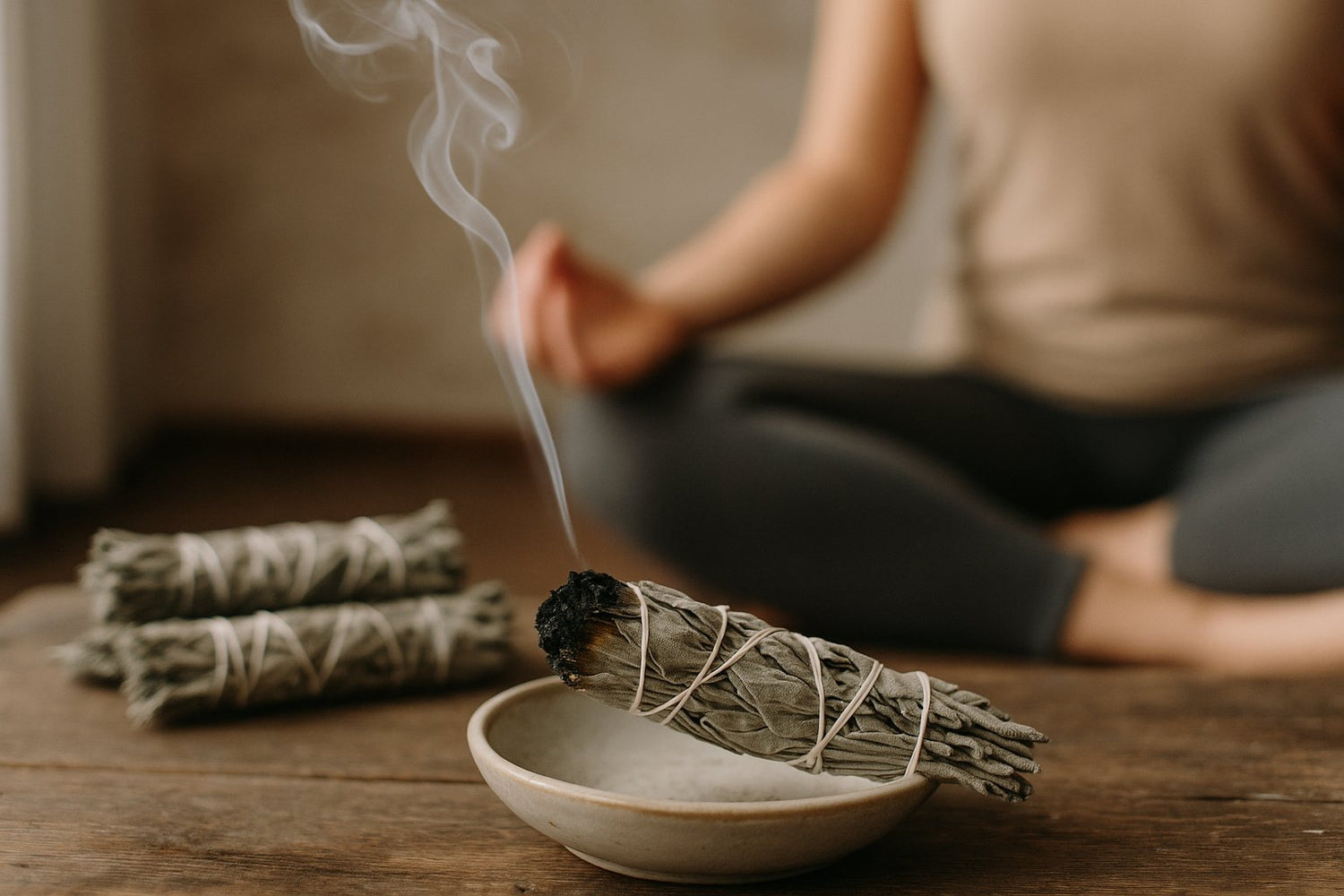 "Purify your aura and space, banish negative energy, and invite protection with sacred herbs and aromatic smoke."