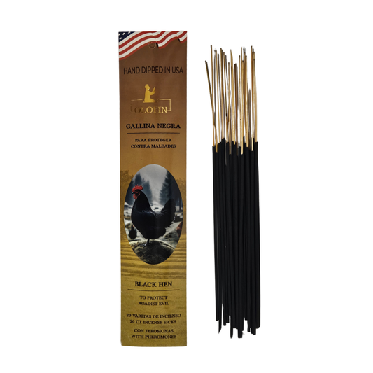 Gallina Negra / Black Hen Incense pack of 1