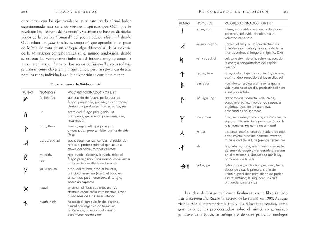 Runas nórdicas by Paul Rhys Mountfort