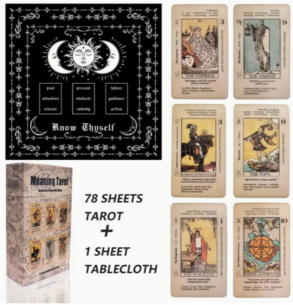 Tarot Deck with Reading Cloth – 78 Cards