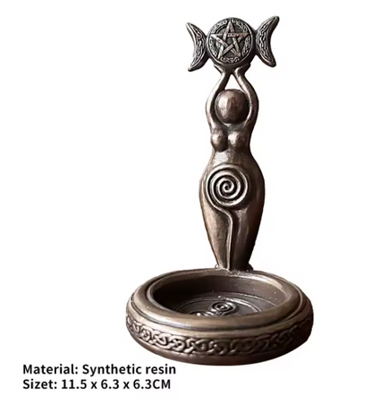Resin Triple Moon Goddess