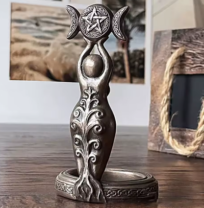 Resin Triple Moon Goddess