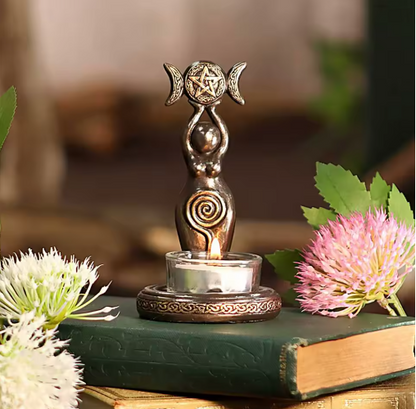 Resin Triple Moon Goddess