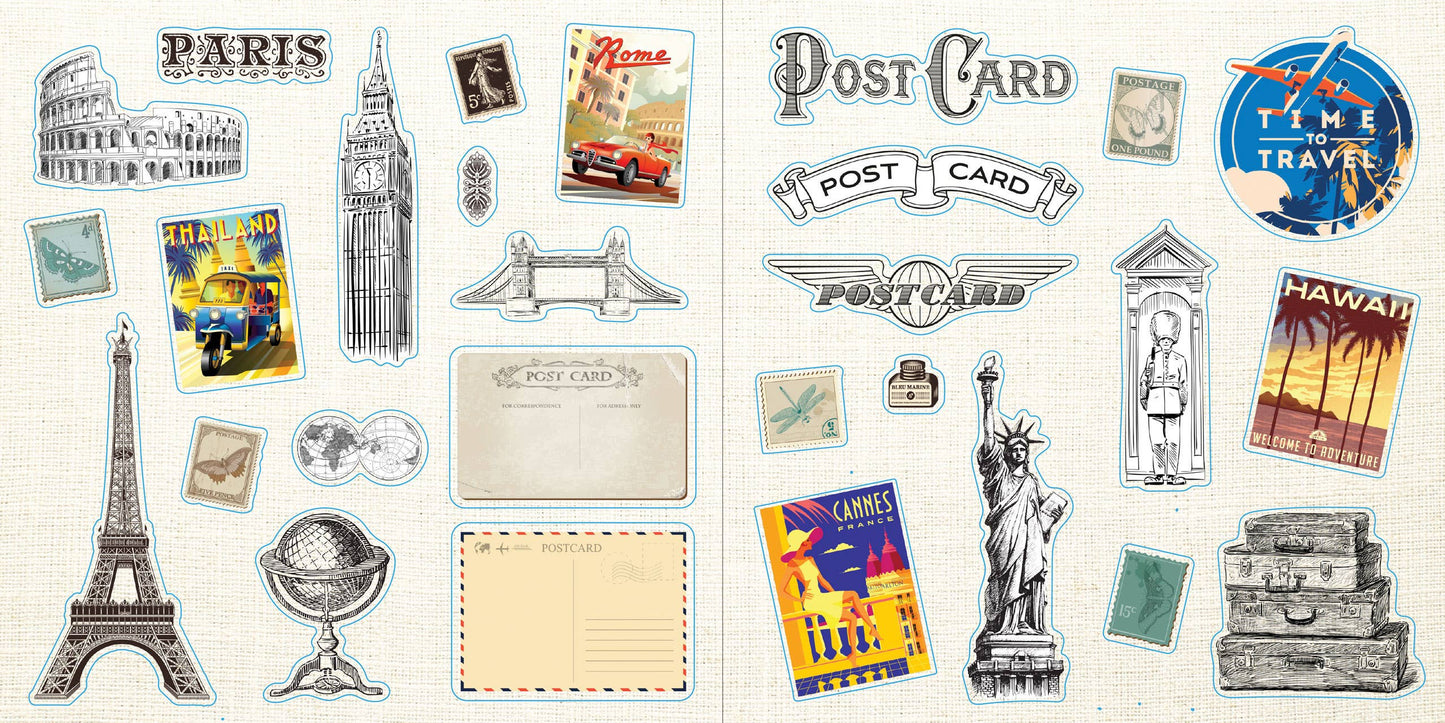 Loads of Ephemera! Sticker Book