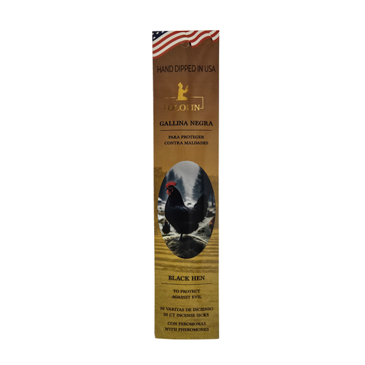 Gallina Negra / Black Hen Incense pack of 1